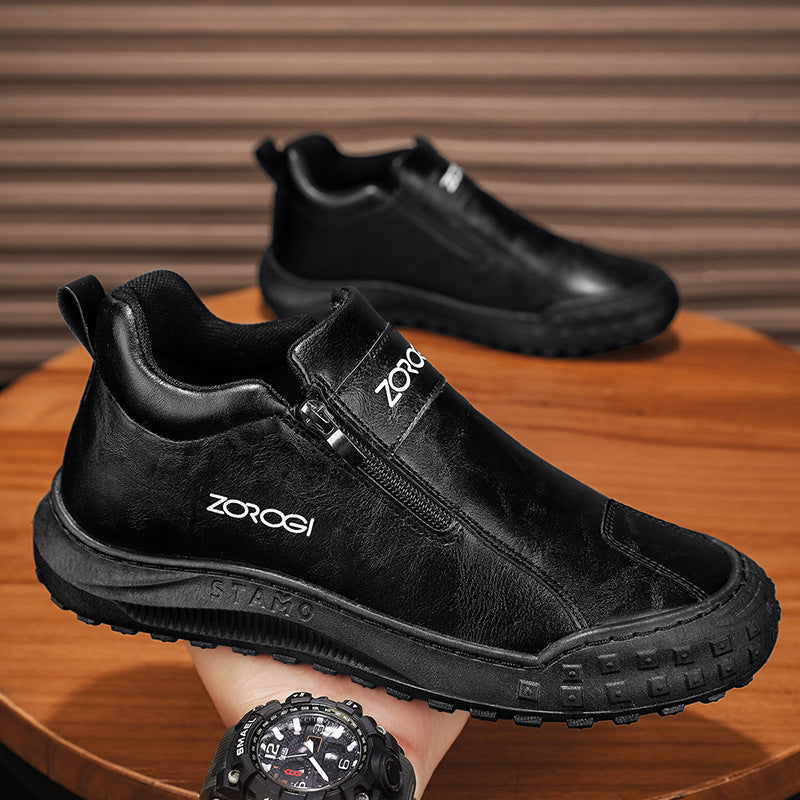 Mazomen® 【🔥50% Έκπτωση | Μην το χάσετε! ⏰】Γνήσιο Δέρμα Υψηλής Ποιότητας | Ανδρική Μόδα | Ανακουφίζει από τον Πόνο των Ποδιών | Αντιολισθητική Σόλα | Κατάλληλο για Περπάτημα και Εργασία👞
