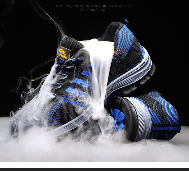 Mazomen®【⏰Σήμερα στη μισή τιμή👟 】Ανδρικές μπότες εργασίας με ατσάλινο καπάκι στη μύτη | Αντιολισθητικά ανθεκτικά στα τρυπήματα| παπούτσια ασφαλείας | άνετα παπούτσια εργασίας