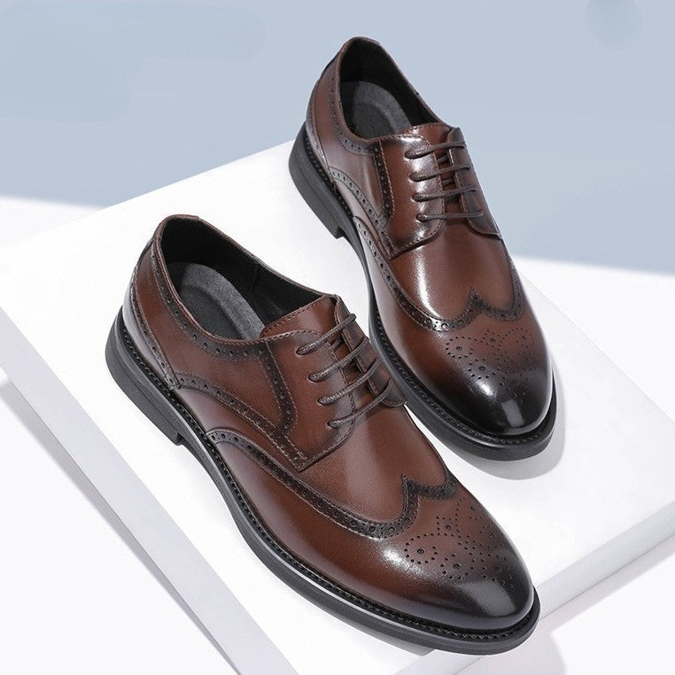 Mazomen®【🎁Σήμερα με έκπτωση 50%】✅Δερμάτινα παπούτσια υψηλής ποιότητας | Ανακουφίζει από τον πόνο στις αρθρώσεις 👞 |Άνετο περπάτημα