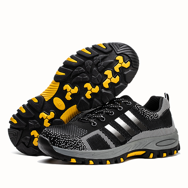 Mazomen®【⏰Σήμερα στη μισή τιμή👟 】Ανδρικές μπότες εργασίας με ατσάλινο καπάκι στη μύτη | Αντιολισθητικά ανθεκτικά στα τρυπήματα| παπούτσια ασφαλείας | άνετα παπούτσια εργασίας