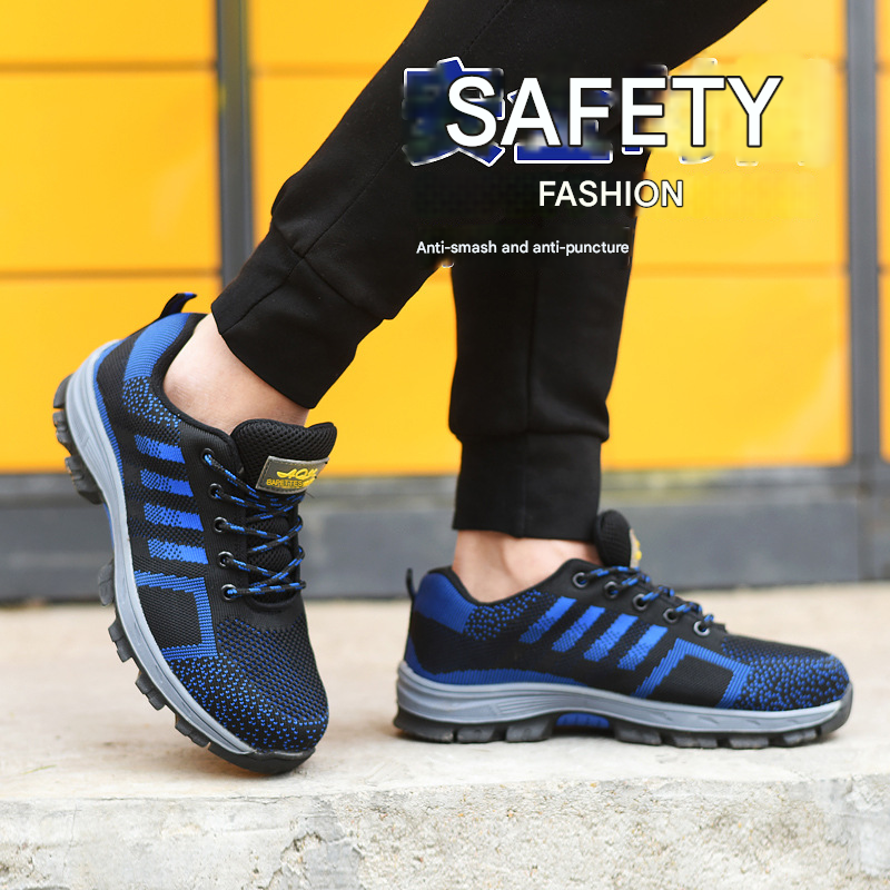 Mazomen®【⏰Σήμερα στη μισή τιμή👟 】Ανδρικές μπότες εργασίας με ατσάλινο καπάκι στη μύτη | Αντιολισθητικά ανθεκτικά στα τρυπήματα| παπούτσια ασφαλείας | άνετα παπούτσια εργασίας