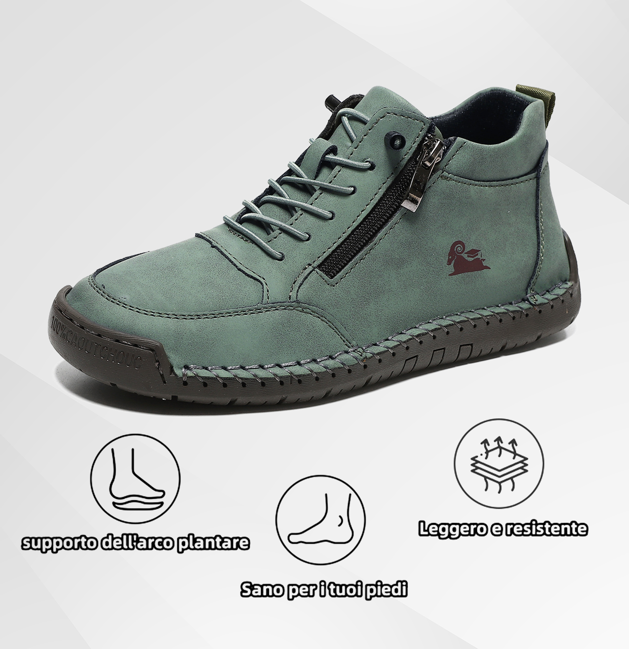 Mazomen®【🔥 50% Έκπτωση - Μην το χάσετε!】 Επιλεγμένα παπούτσια από δέρμα μοσχαριού | Ορθοπεδικά παπούτσια👞 | Ανθεκτικά  αντιολισθητικά & αδιάβροχα | στήριξη καμάρας | ανακούφιση από τον πόνο| unisex