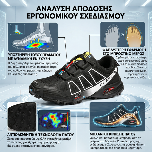 🎉Τελευταία μέρα! 70% έκπτωση✅ Ορθωτικά παπούτσια κατάλληλα για άτομα με προβλήματα στα πόδια, υποστηρικτικά παπούτσια πεζοπορίας που στηρίζουν την καμάρα, ανακουφίζουν από τον πόνο στις αρθρώσεις και τα πόδια, είναι αντιολισθητικά και άνετα.