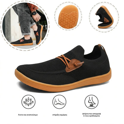 Ορθοπεδικά Παπούτσια MAZOMEN® 🔥 Έκπτωση 70% 🎁 Άνετα παπούτσια για περπάτημα 👟 Υποστήριξη καμάρας: ανακουφίζει αποτελεσματικά από τον πόνο στα πόδια και την καμάρα, καθώς και από την κόπωση των ποδιών ✅