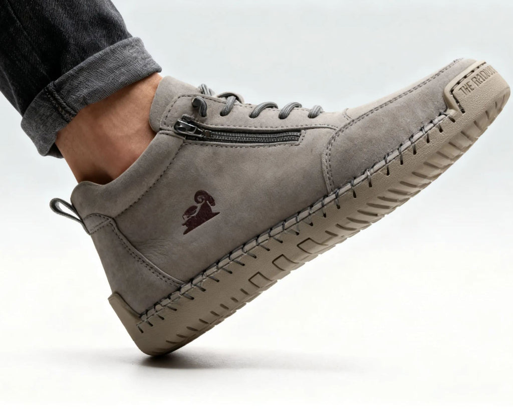 Mazomen® |【50% έκπτωση + δωρεάν κάλτσες αξίας 20€】 Ορθοπεδικά ψηλοτάκουνα παπούτσια από δέρμα μοσχαριού 🥾 | Φερμουάρ στο πλάι | στήριξη στην καμάρα | άνετα αντιολισθητικά | κατάλληλα για καθημερινή χρήση