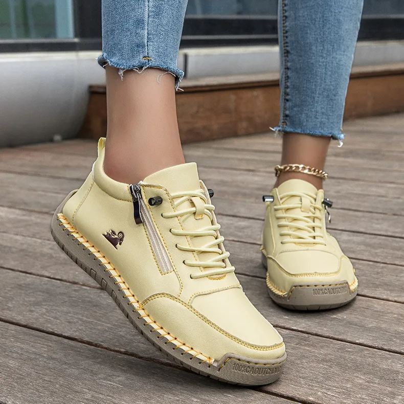 Founne® 【🔥¡Hoy a mitad de precio! ⏰】Comodidad para caminar todo el día | Diseño con soporte para el arco | Súper amortiguación | Alivia el dolor de pies | Impermeable y antideslizante | Corrige la marcha👟（副本）（副本）