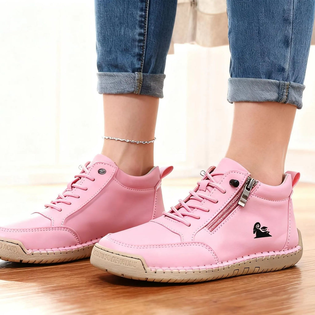 Founne® 【🔥¡Hoy a mitad de precio! ⏰】Comodidad para caminar todo el día | Diseño con soporte para el arco | Súper amortiguación | Alivia el dolor de pies | Impermeable y antideslizante | Corrige la marcha👟（副本）（副本）