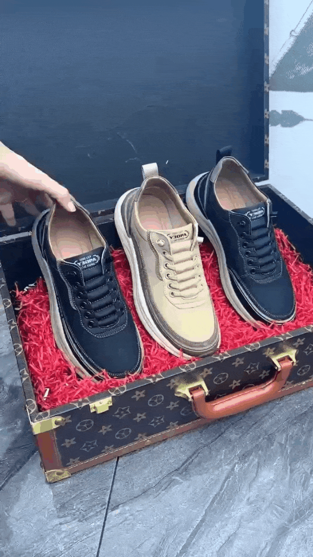 Mazomen®【⏰Μαύρα 50% έκπτωση👟】 Παπούτσια πεζοπορίας | δέρμα υψηλής ποιότητας | ραμμένα στο χέρι