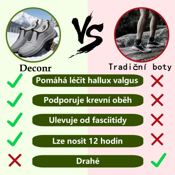 ⚡Omezený slevy 50% —— Ergonomická ortopedická obuv s chloupkatou podšívkou, ulevuje od bolestí nohou, zad a kloubů, unisex